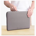 Laptop tok UNIQ Cyprus Ridge Edition 16" vízálló neopren szürke