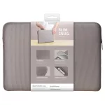 Laptop tok UNIQ Cyprus Ridge Edition 16" vízálló neopren szürke
