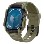 SPIGEN RUGGED ARMOR PRO Apple Watch 10/11 (46 MM) készülékhez védőtok vintage khaki