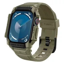   SPIGEN RUGGED ARMOR PRO Apple Watch 10/11 (46 MM) készülékhez védőtok vintage khaki