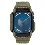 SPIGEN RUGGED ARMOR PRO Apple Watch 10/11 (46 MM) készülékhez védőtok vintage khaki
