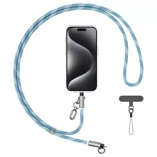 Usams SJ746 30W USB-C to Lightning 1.2m telefonpánt töltőkábellel kék