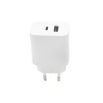 Maxlife MXTC-06 PD QC 20W töltő 1x USB-C, 1x USB fehér