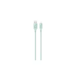   USAMS Lightning töltőkábel 2.4A 1.2m Fast Charging Lithe Series zöld SJ565USB04 (US-SJ565)