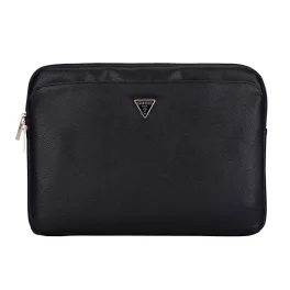   Guess PU Grained Triangle Logo tok Notebook 14" készülékhez fekete