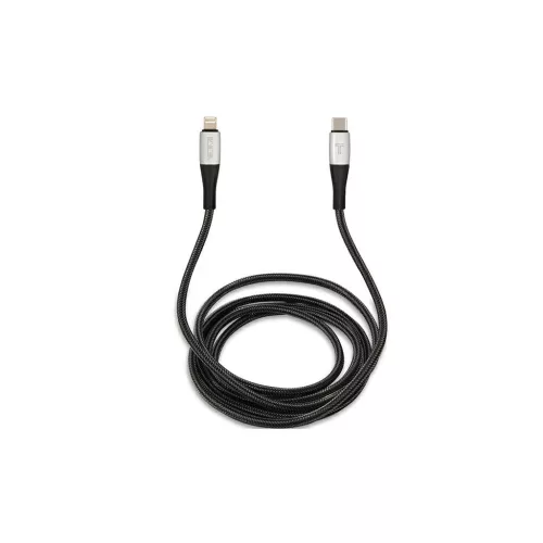 TUMI TUCCSMFI USB-C - Lightning kábel 1.5m gyors töltéssel fekete