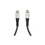 TUMI TUCCSMFI USB-C - Lightning kábel 1.5m gyors töltéssel fekete