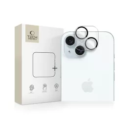   TECH-PROTECT CAM FIT+ kameravédő iPhone 14 / 14 PLUS / 15 / 15 PLUS készülékhez átlátszó