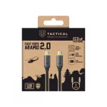 Tactical Fast Rope Aramid 2.0 kábel USB-C/USB-C 1m