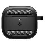 SPIGEN RUGGED ARMOR Apple AirPods 4 készülékhez tok matt fekete