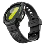 SPIGEN RUGGED ARMOR PRO Samsung Galaxy Watch 8 (40 MM) készülékhez tok, matt fekete