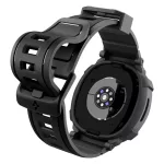 SPIGEN RUGGED ARMOR PRO Samsung Galaxy Watch 8 (40 MM) készülékhez tok, matt fekete