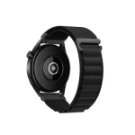 Samsung Galaxy Watch készülékhez Forcell F-Design FS05 22 mm csatos poliészterszálas óraszíj, fekete