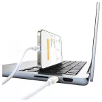 USAMS U90 kábel 60W USB-C to USB-C fehér