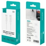 USAMS U90 kábel 60W USB-C to USB-C fehér