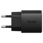 Fali töltő Bazic Goport Velox Kit 1xUSB-C 1xUSB-A GaN 35W kábellel fekete