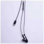 Maxlife vezetékes fülhallgató MXEP-04 USB-C fekete