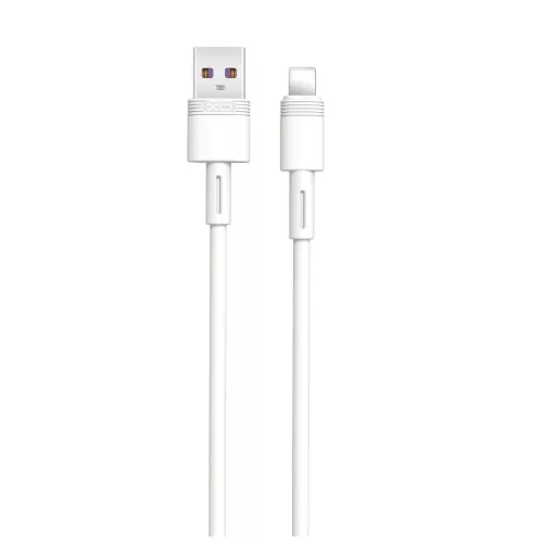 XO NB-Q166 USB–Lightning kábel 1,0 m 5A fehér