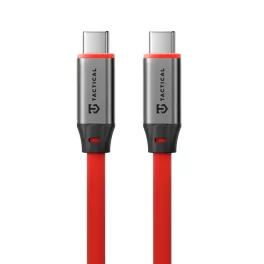Tactical Fat Man 2.0 kábel USB-C/USB-C 1m piros