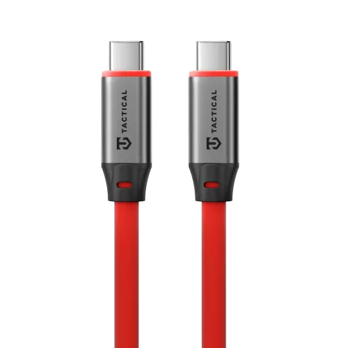 Tactical Fat Man 2.0 kábel USB-C/USB-C 1m piros