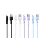 REMAX Leya Series RC-C093 USB/Lightning 2,4A kábel, fehér