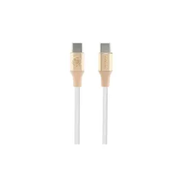   Guess GUCCLALRGDD USB-C kábel – USB-C1.5m gyors töltésű Ebossed Logo, világos arany