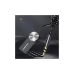 USAMS Bluetooth 5.0 hang adapter USB-AUX SJ464JSQ01 (US-SJ464) – szürke/patinás