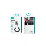 USAMS Bluetooth 5.0 hang adapter USB-AUX SJ464JSQ01 (US-SJ464) – szürke/patinás