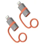 4smarts USB-C to Lightning PD 27W adapter 2 db szürke