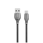 Forever Tornado kábel USB – USB-C 1,0 m 3A fekete
