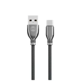 Forever Tornado kábel USB – USB-C 1,0 m 3A fekete