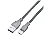 Forever Tornado kábel USB – USB-C 1,0 m 3A fekete