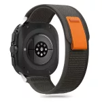 TECH-PROTECT NYLON védőtok SAMSUNG GALAXY WATCH ULTRA 2024/2025 készülékhez (47 MM) fekete/narancs