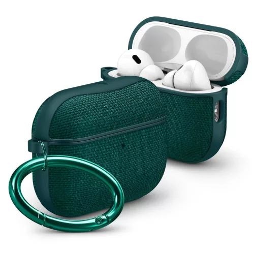 SPIGEN URBAN FIT Apple AirPods Pro 3 készülékhez tok éjfélzöld