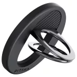 Mágneses tartó PITAKA MagEZ Grip 3 MagSafe telefonhoz fekete szürke