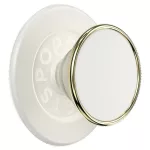 Popsockets Round Luxe Coconut Creme Enamel MagSafe bézs telefonfogó és állvány 8
