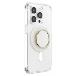 Popsockets Round Luxe Coconut Creme Enamel MagSafe bézs telefonfogó és állvány 8