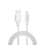 Forever újrahasznosított USB-A - Lightning kábel 1,5 m 2,4 A HDKR12-AL-00 fehér