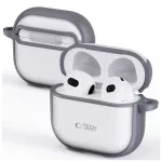 TECH-PROTECT MAGMAT Apple AirPods 4 készülékhez védőtok, matt szürke
