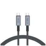 Tech-Protect Ultraboost Max szürke Type-C USB4 kábel PD240W 100CM
