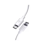 T-PHOX GLARY LITE SERIES 3W 1M USB-C/USB-C kábel fehér