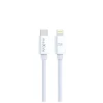 Maxlife MXUC-12 USB-C–Lightning kábel 1,0 m 27W fehér