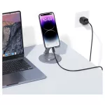 USAMS KY Series kábel US-SJ689 2.4A USB-A to Lightning 1m fekete