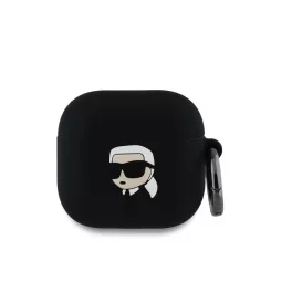   Karl Lagerfeld tok fekete KLA4RUNIKK Apple Airpods 4 készülékhez