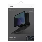 Tok UNIQ Venno Pro Magnetic Smart billentyűzettel, iPad Pro 11" M4 (2024) készülékhez fekete