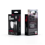 Maxlife MXTC-01 töltő 1x USB 2.1A microUSB kábellel fehér