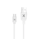 Maxlife kábel USB-USB-C 2,0 m 3A fehér