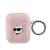 Karl Lagerfeld PU domborított Choupette tok AirPods 1/2 készülékhez rózsaszín