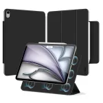 TECH-PROTECT SMARTCASE MAGNETIC tok iPad Air 13” készülékhez 1 / 2 / 2024-2025 fekete