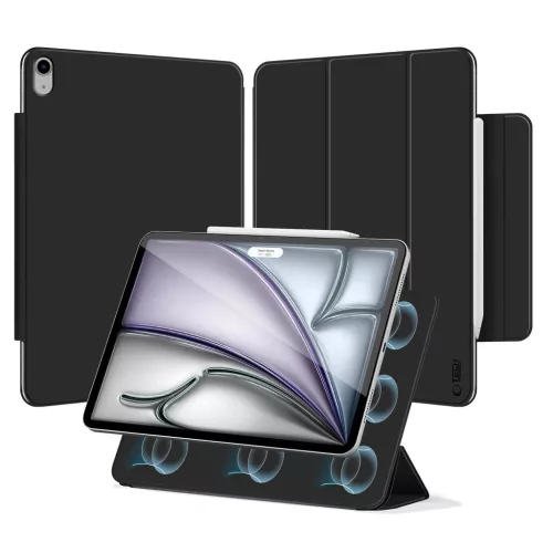 TECH-PROTECT SMARTCASE MAGNETIC tok iPad Air 13” készülékhez 1 / 2 / 2024-2025 fekete